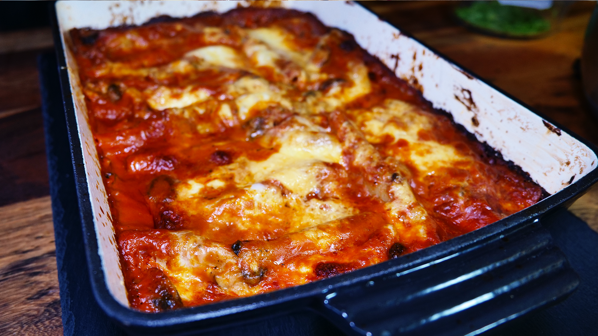Cannelloni mit Pilzfüllung