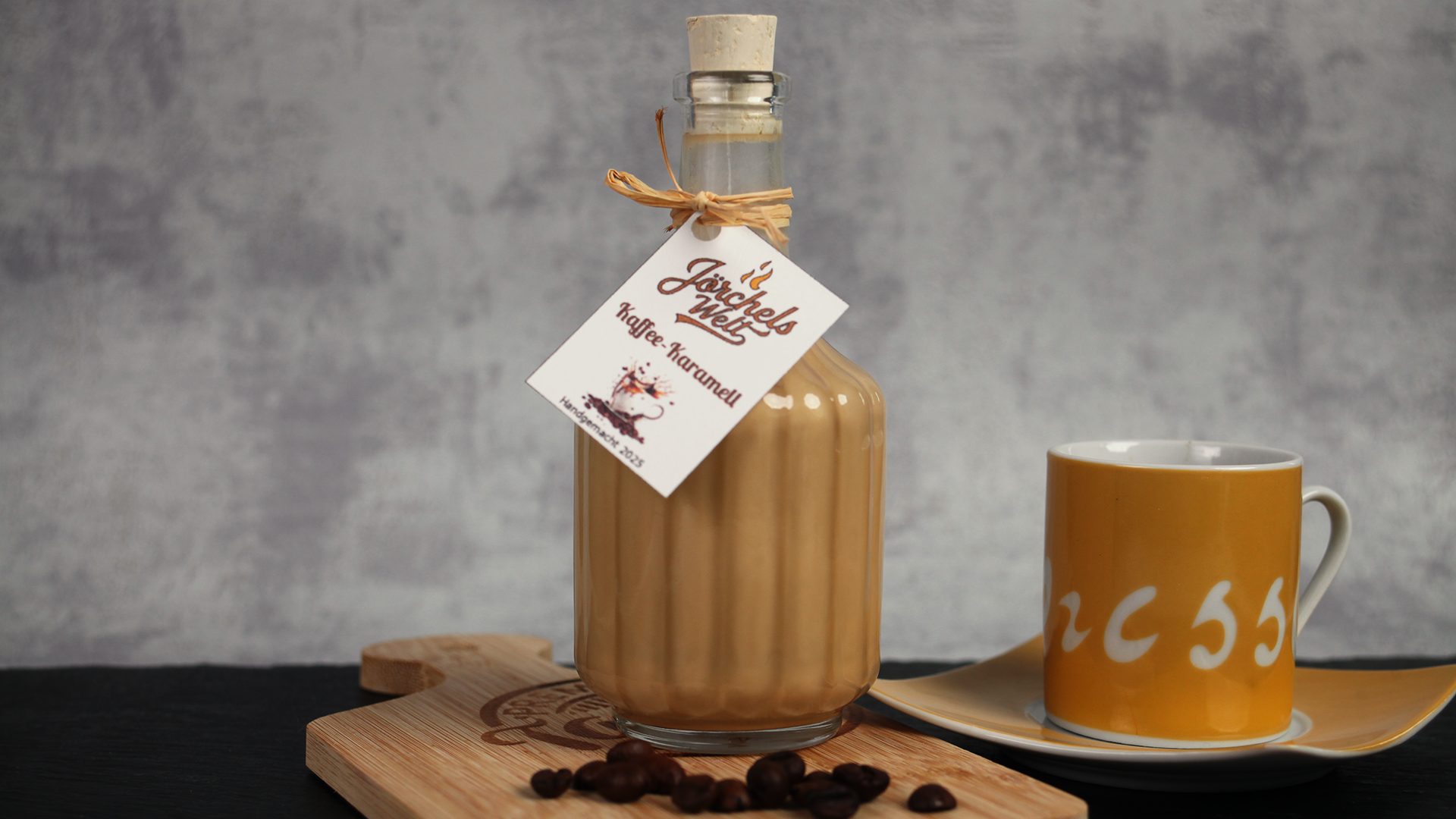 Kaffee-Karamell-Likör