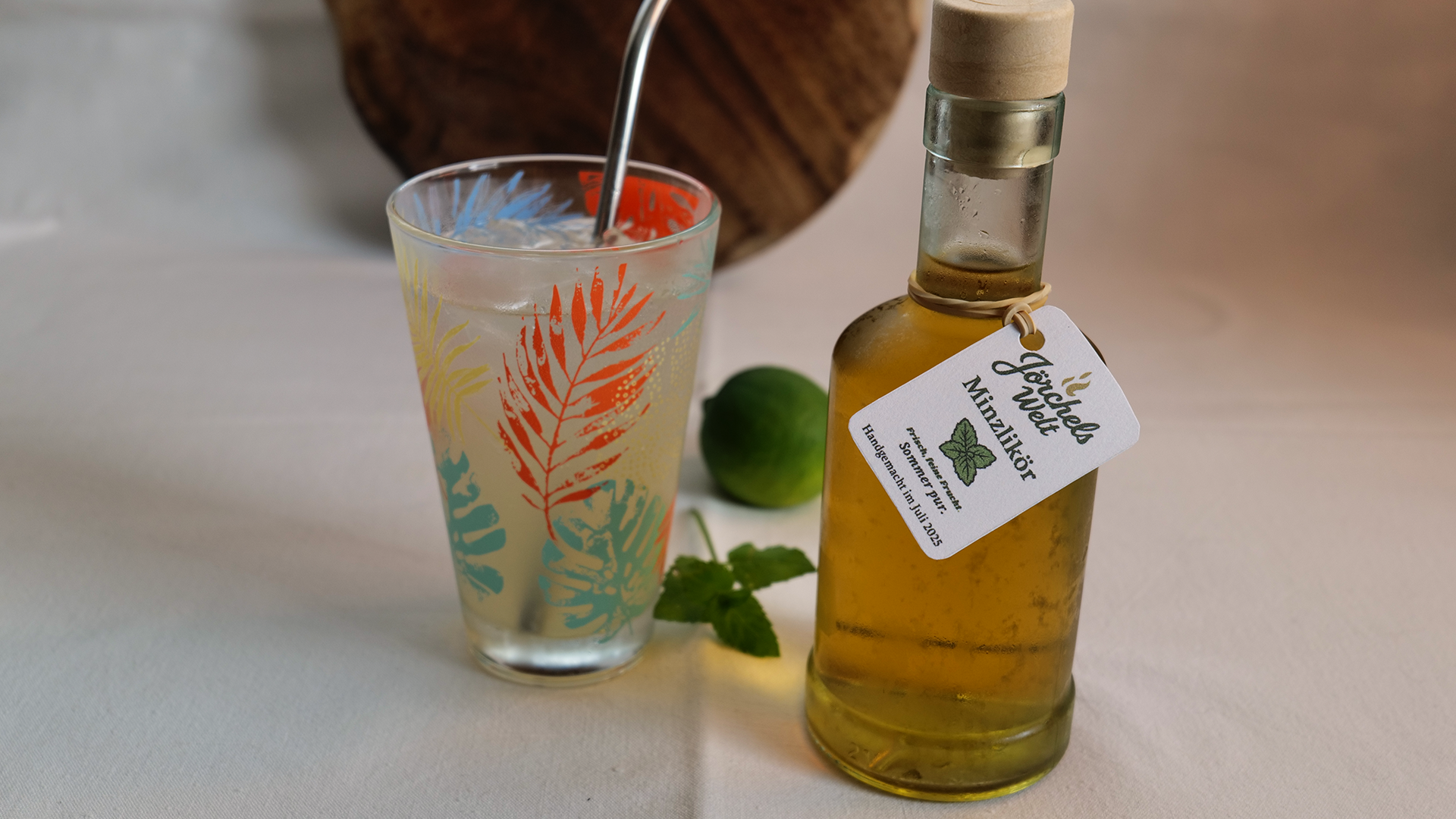 Minzlikör – Frisch & zitronig